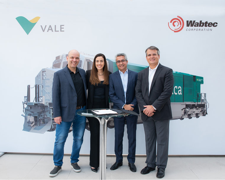 Vale Partners with Wabtec on Alternative Fuels Study and Orders Three FLXdrive Battery-Electric Locomotives 